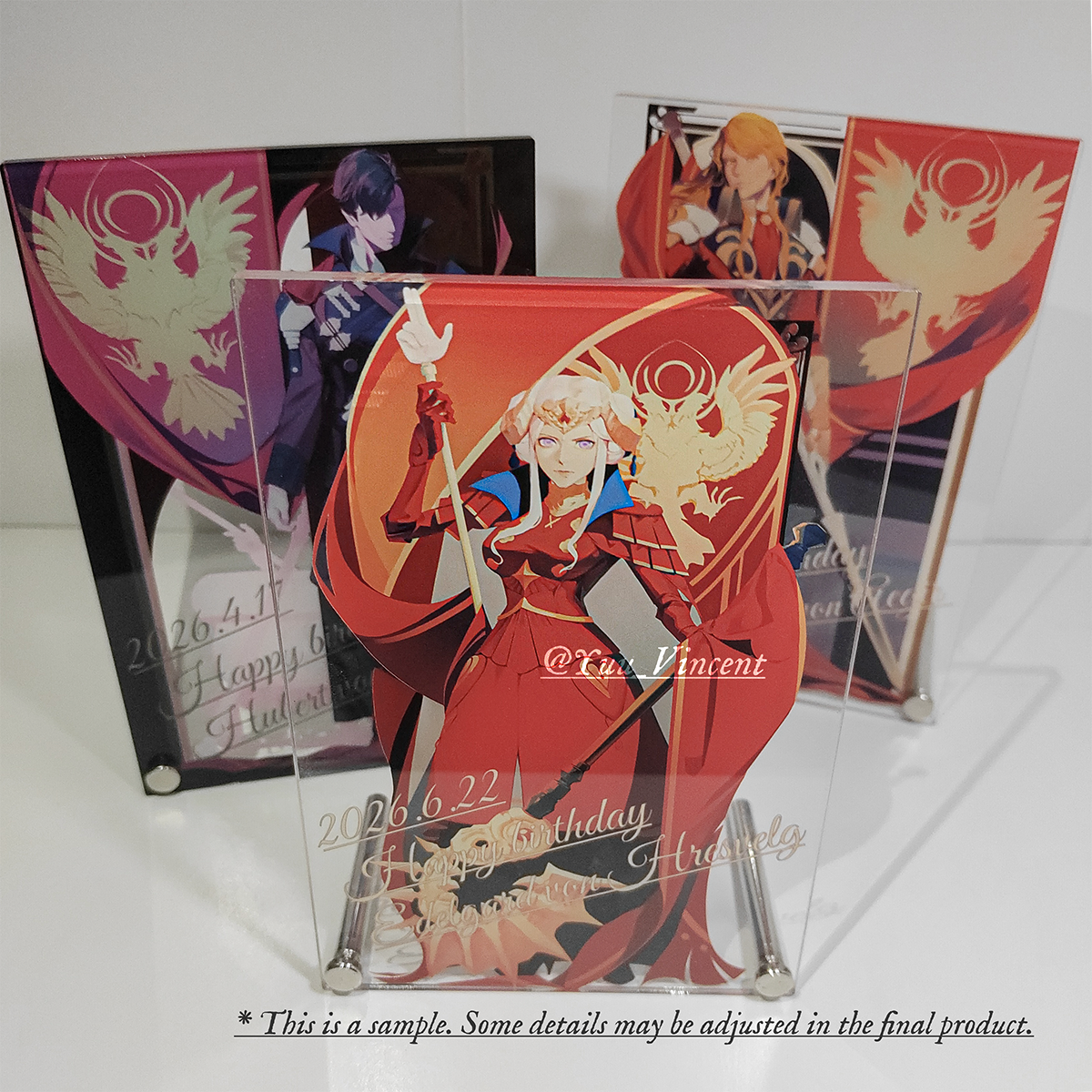 Adrestian Empire Birthday Fanart Acrylic Stand
