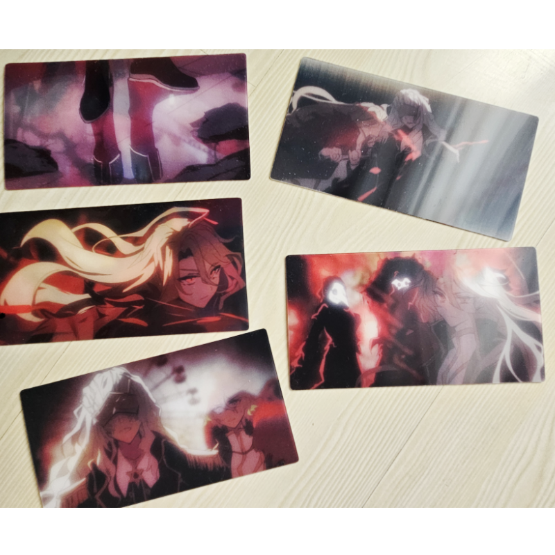 Mirror World Lenticular Card/Bookmark/Shikishi doujin game limbuscompany prints