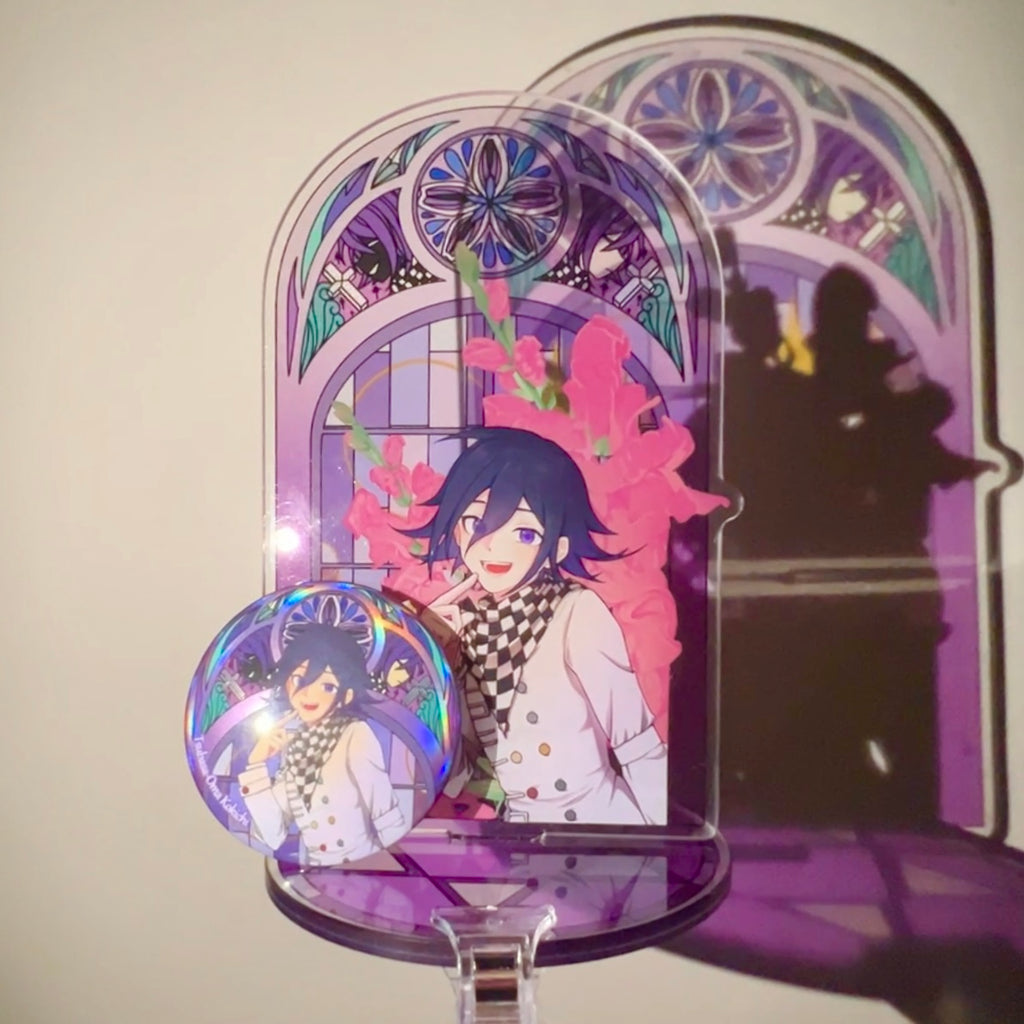 Danganronpa Flower Language acrylic standee/stand acrylics Danganronpa doujin game tsubasa