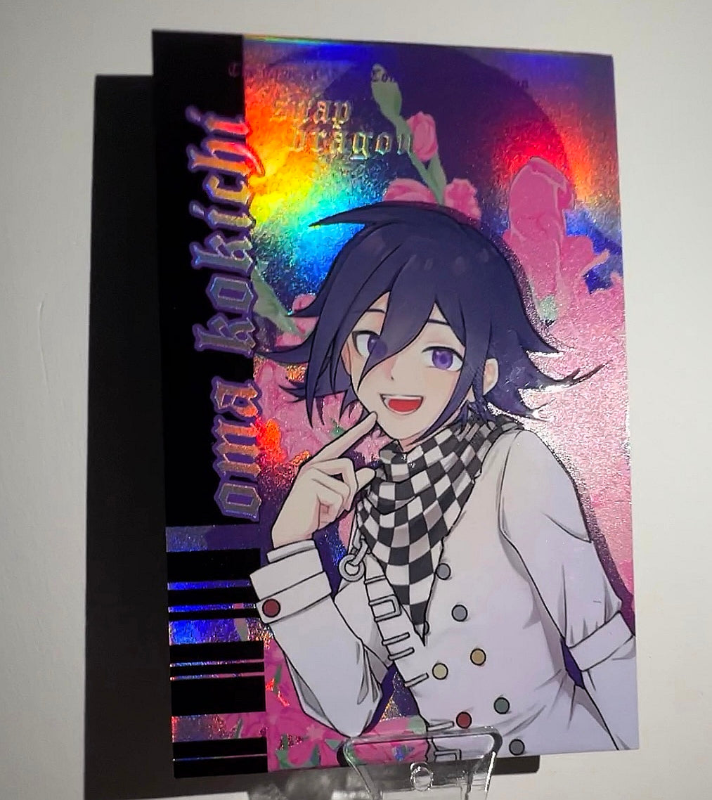 Danganronpa Flower Language postcard Danganronpa doujin game prints tsubasa