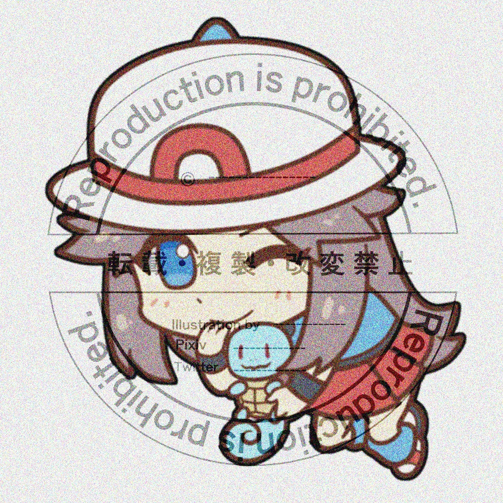 Got picked up?! PMSP doujin Acrylic Key Chain