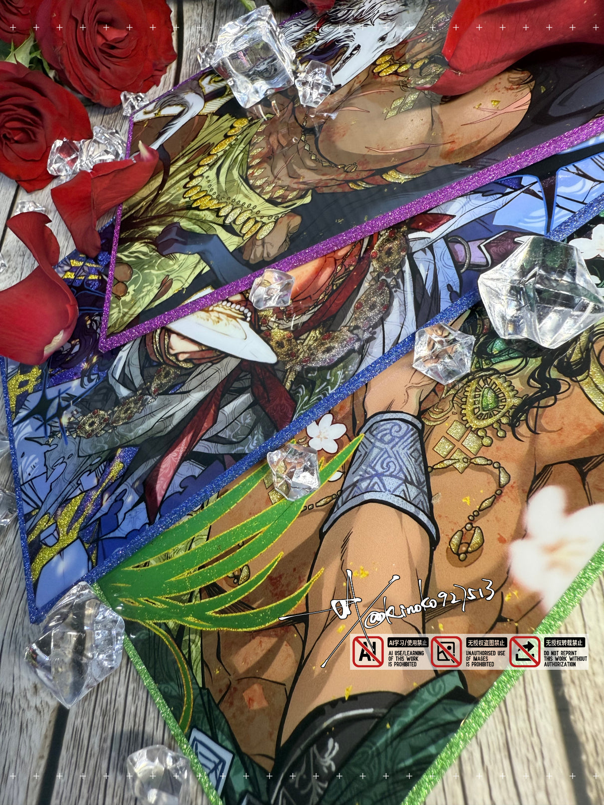 Sultan's Game Acrylic Shikishi doujin game kinoko prints sultan's_game
