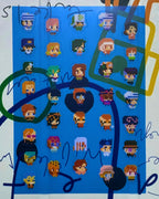 JOJOLion Doujin PVC Sticker Set (2 Sheets) anime christing-na doujin jojo stickers