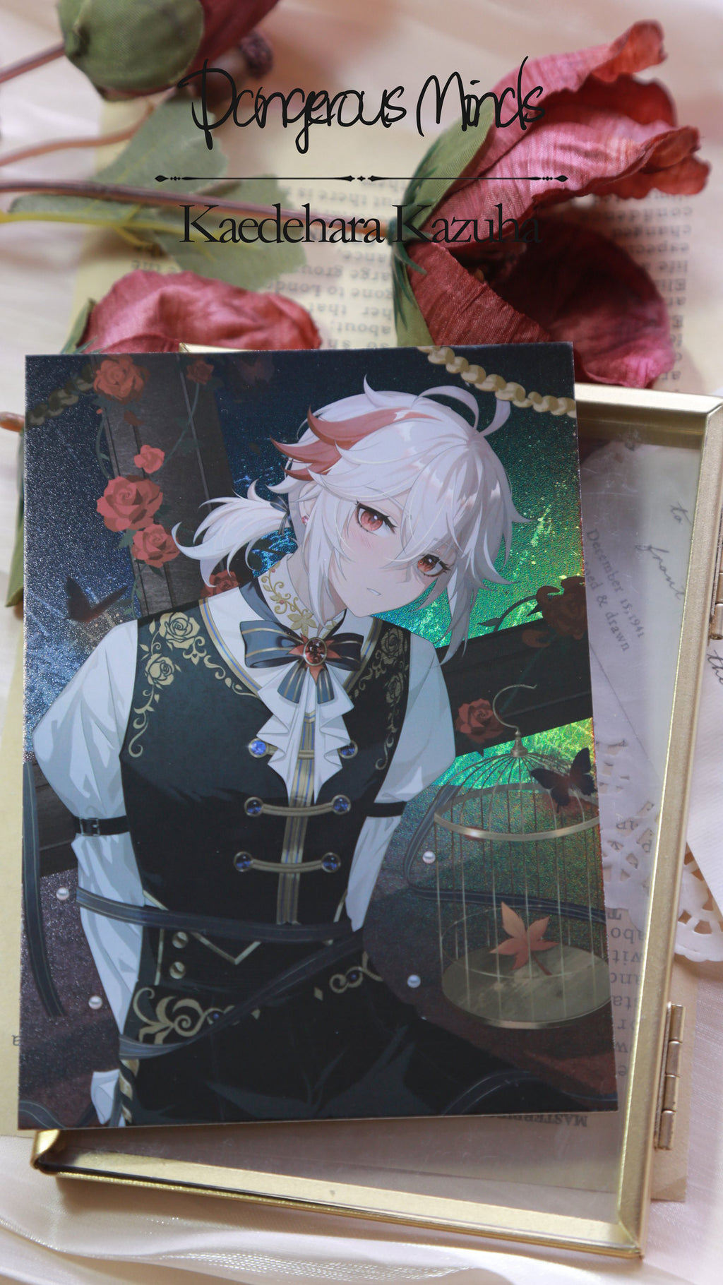Genshin Impact-Kaedehara Kazuha-Dangerous Game doujin game genshin kefantasy prints