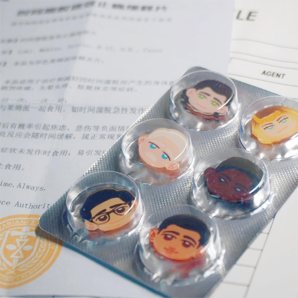 TVA Family Acrylic Pill Shaker a3n acrylics doujin rps