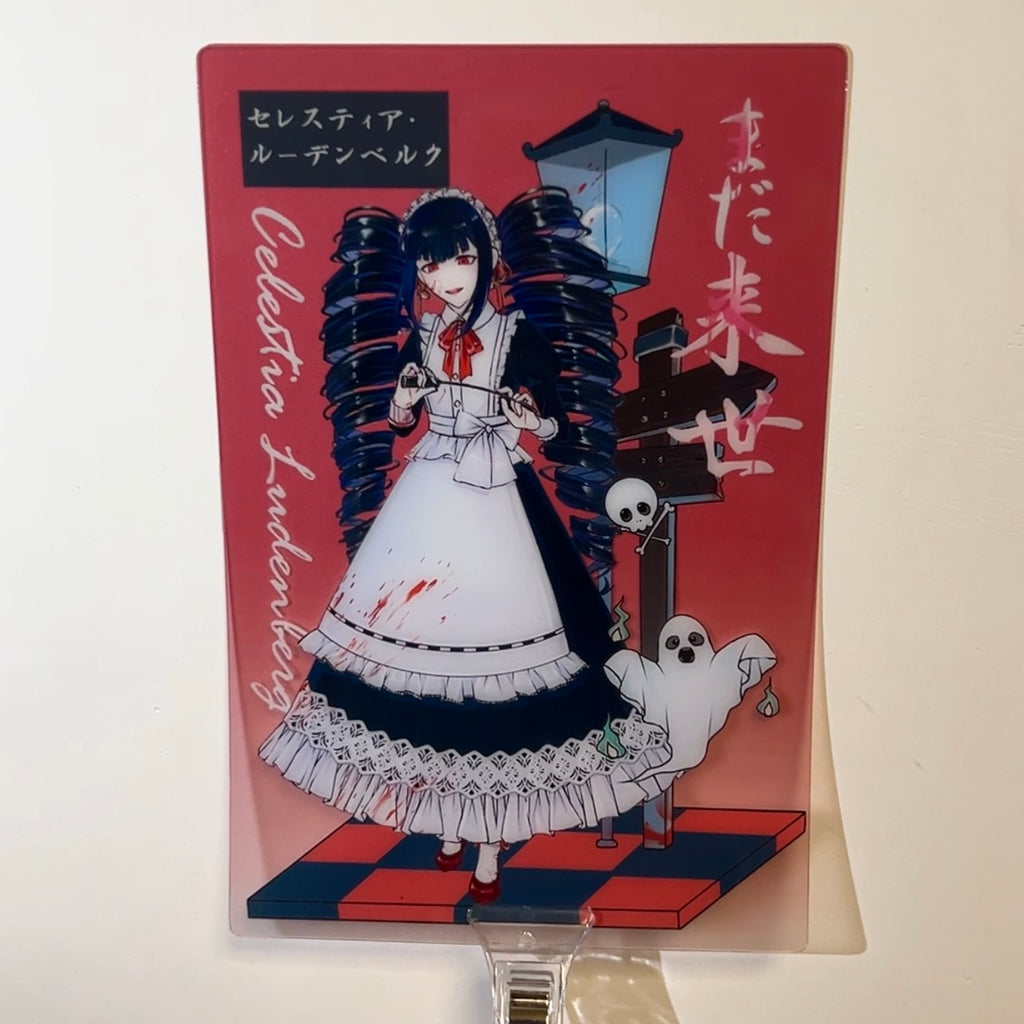 Danganronpa Maid Series PVC card Danganronpa doujin game prints tsubasa