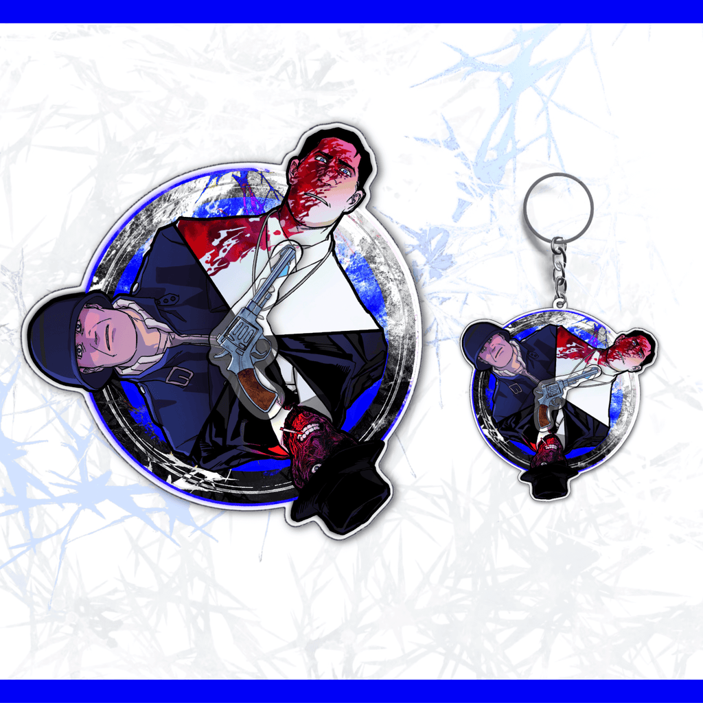 In-stock | Emesis Blue Roulette Spinning Acrylic Charm acrylics doujin