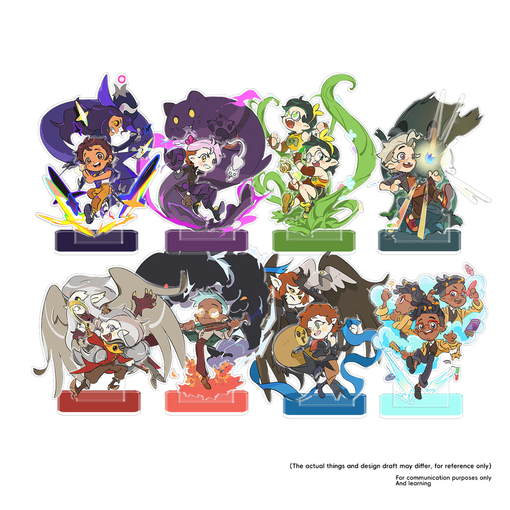 [🦉TOH Fanarts ]Layered Acrylic Standees acrylics anime doujin TOH