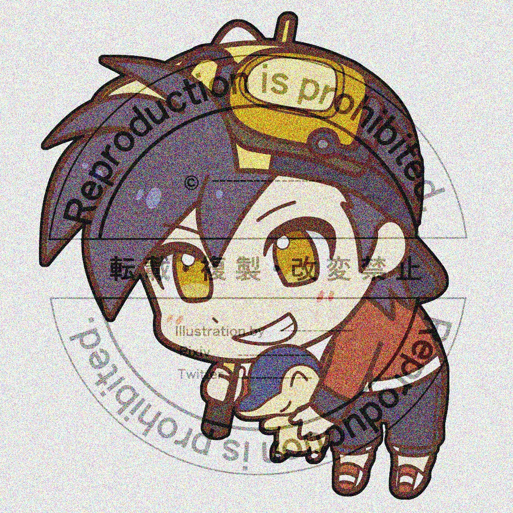 Got picked up?! PMSP doujin Acrylic Key Chain