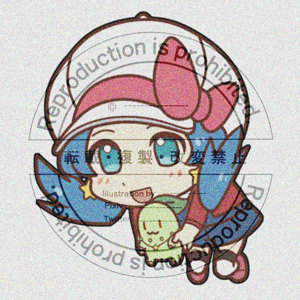 Got picked up?! PMSP doujin Acrylic Key Chain