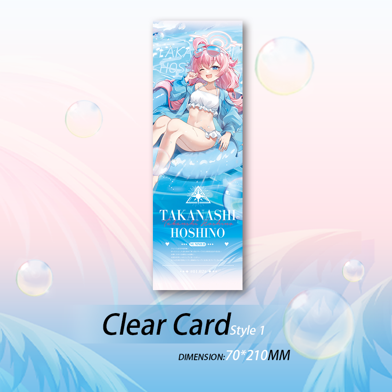 Blue Archive Takanashi Hoshino Swimwear Series acrylics bluearchive doujin game ikkou