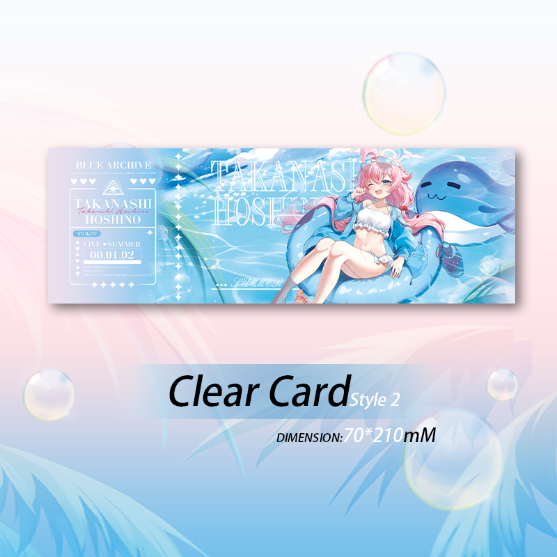 Blue Archive Takanashi Hoshino Swimwear Series acrylics bluearchive doujin game ikkou