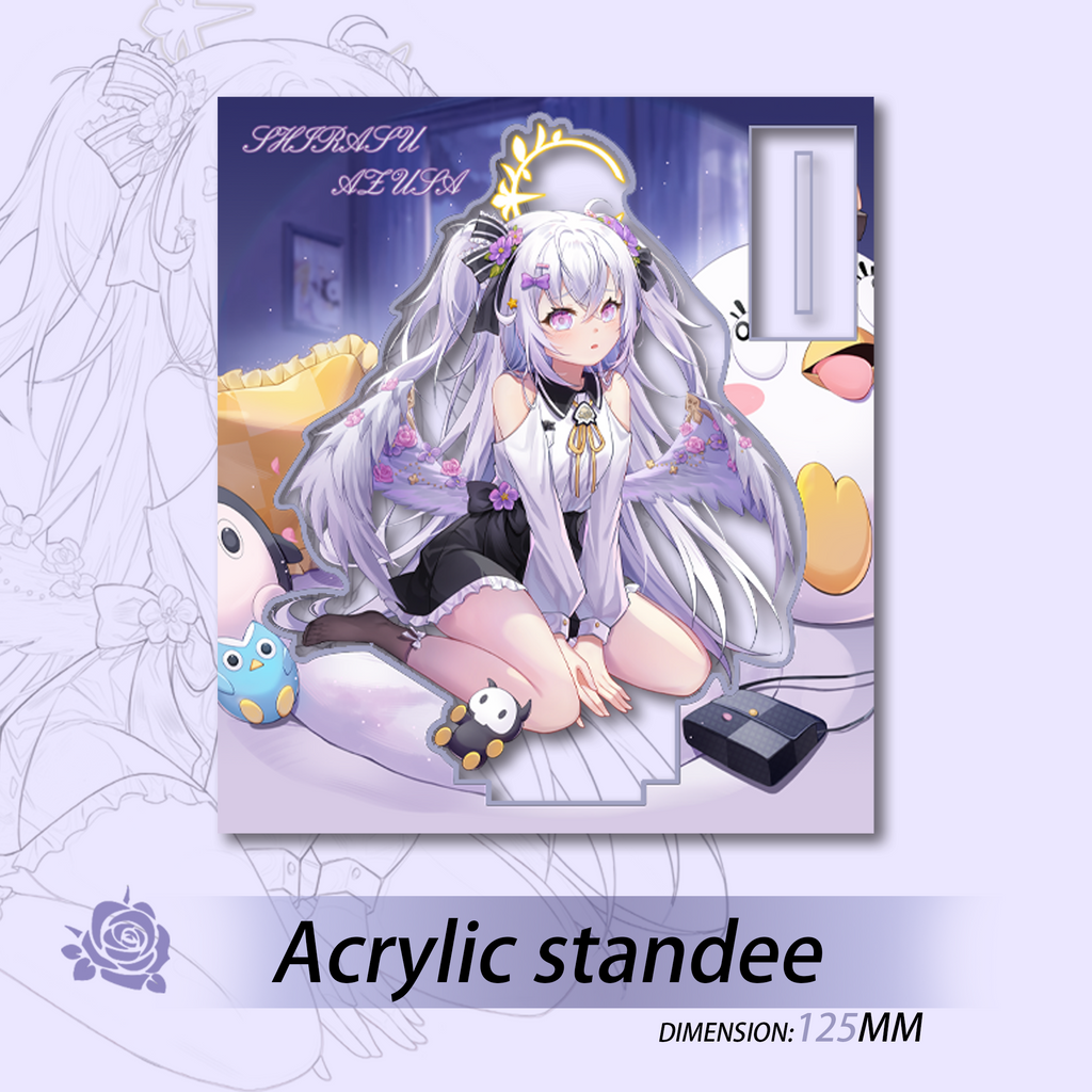Blue Archive Sirasu Azusa Casual Series acrylics bluearchive doujin game ikkou