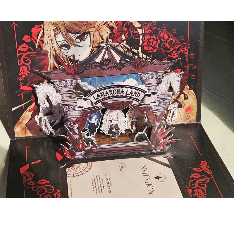 Canto VII Artbook "Myosotis"/Sticker Sheet/Pop-up Invitation
