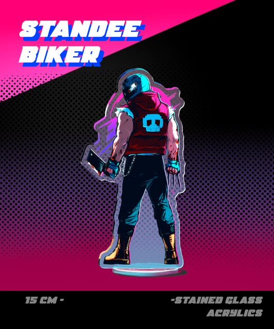 HLM Biker Standee acrylics game hlm tatsu