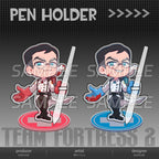 Team Fortress2-Pen Holder Medic acrylics doujin game teamfortress