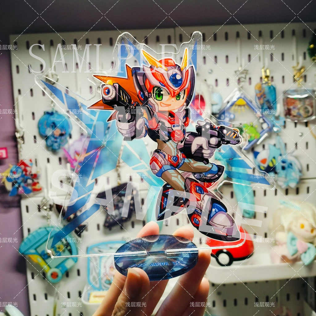 Dive Armor Standee（X/ZERO/AXL） acrylics game ling6 megaman