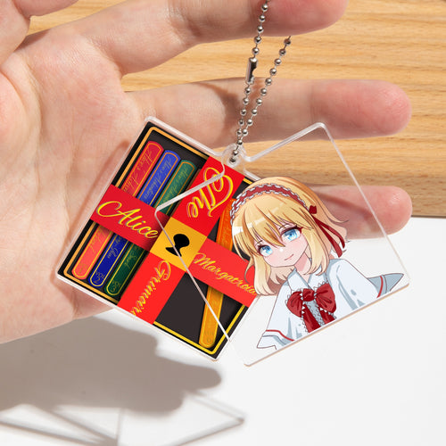 Alice/Flandre/Kaguya Keychain acrylics doujin flsan game touhou