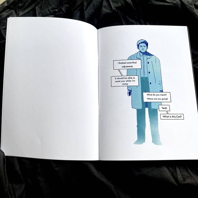 BE RIGHT BACK Destiel Comic doujin prints spn