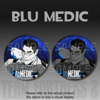 Team Fortress2-75mm Reflective Badge/Pin doujin game pins teamfortress