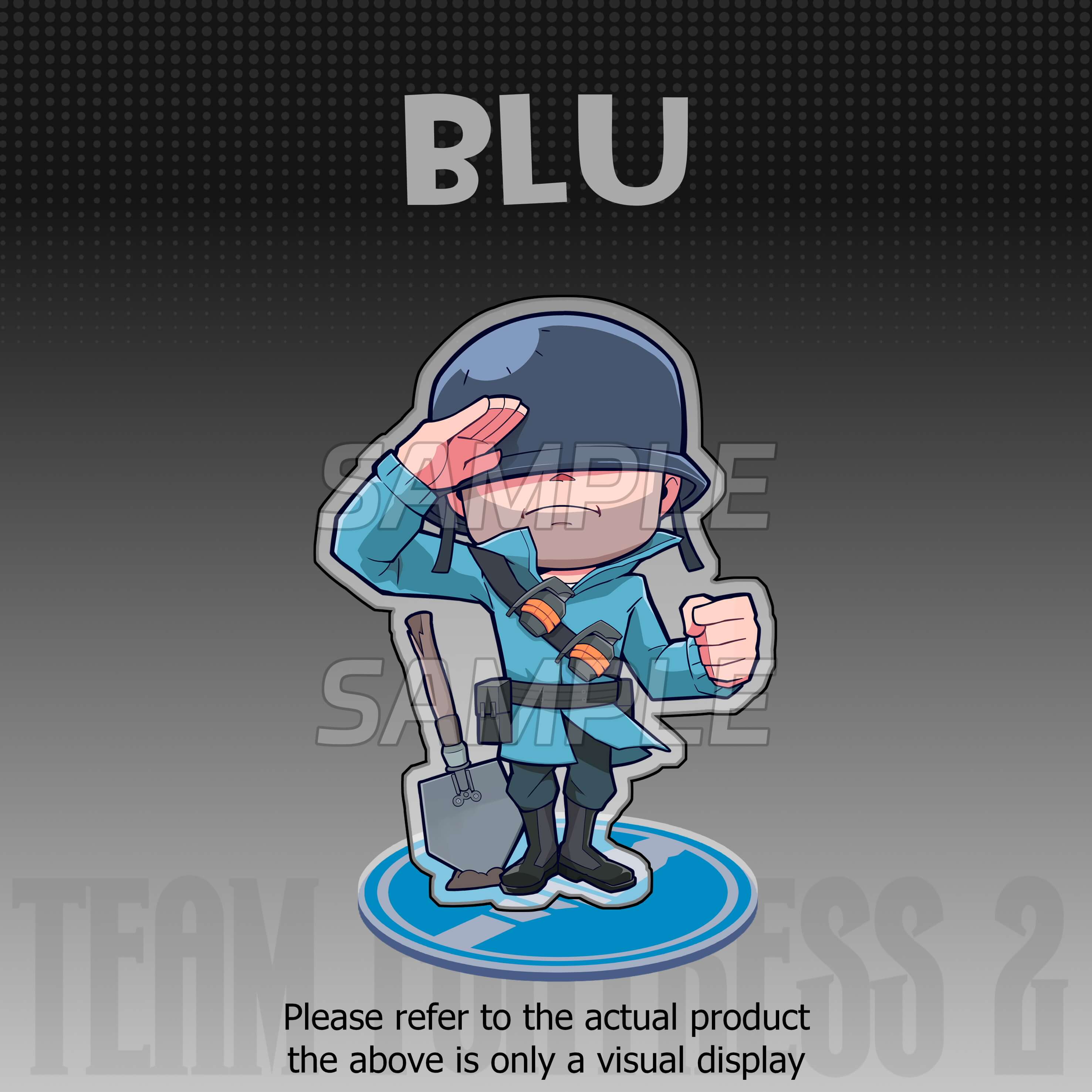 Team Fortress2-Pen Holder Soldier acrylics doujin game teamfortress
