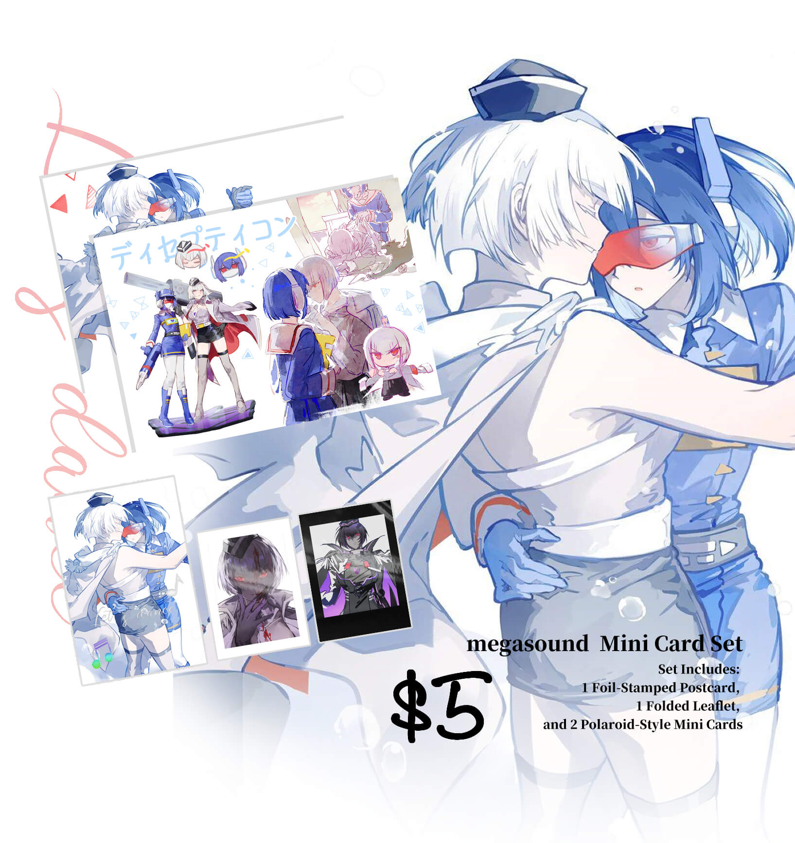 Merch Collection acrylics anime doujin prints transformer 文夏藤