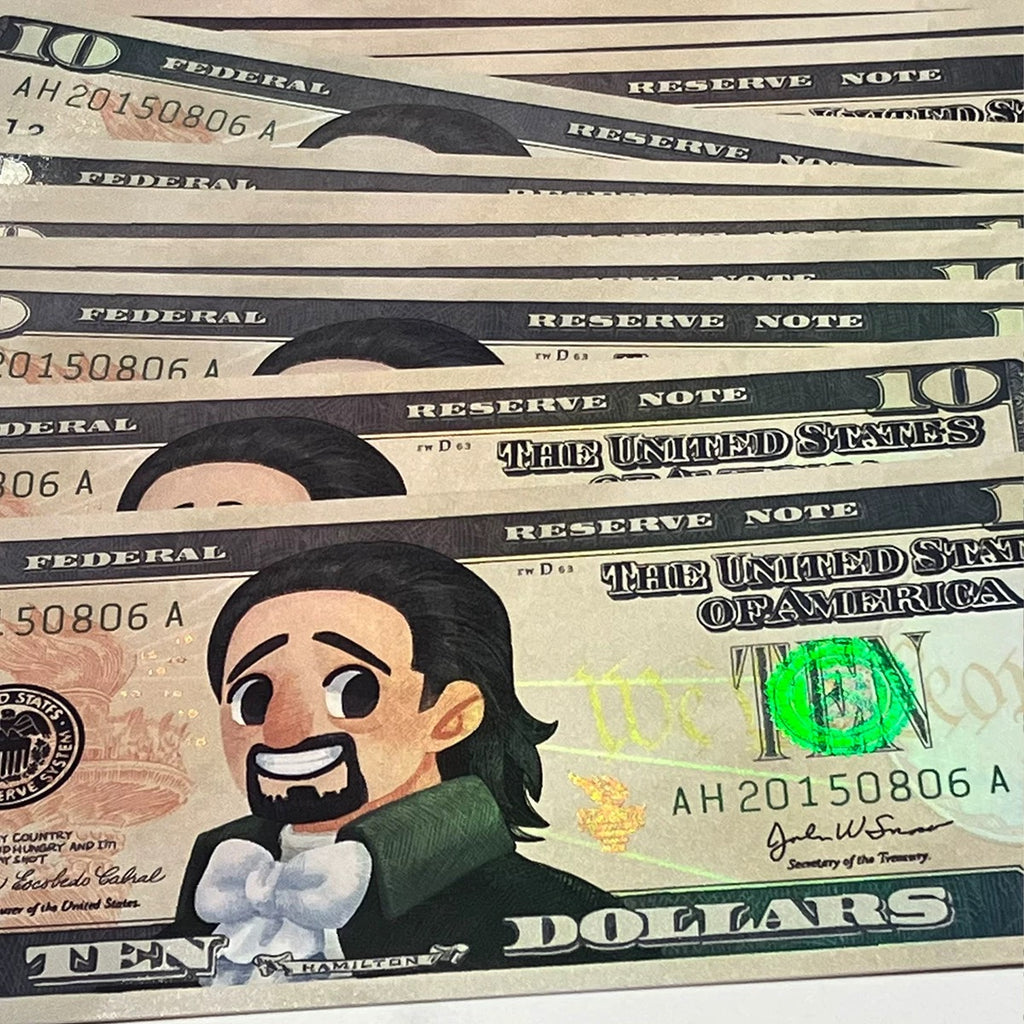 Hamilton-$10 Bookmark/Acryl key holder-Musical acrylics doujin duc_paradise musical prints