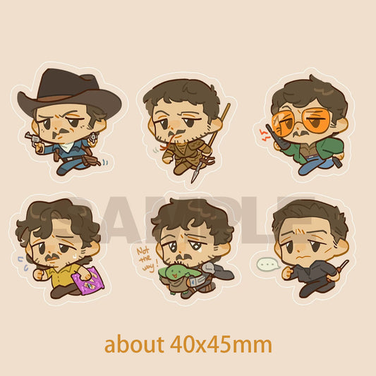 Pedro Pascal-Acryl key holder