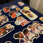 Hamilton-All cast PVC stickers-Musical doujin duc_paradise musical prints