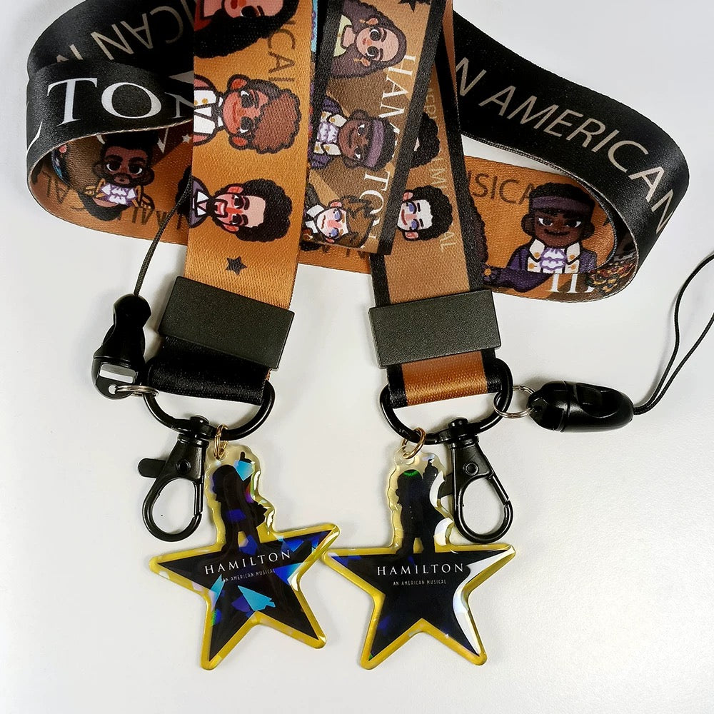 Hamilton-All cast Phone Strap-Musical doujin duc_paradise musical