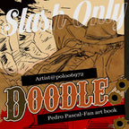 Pedro Pascal-Fan art book/Ticket Stub/Postcard doujin duc_paradise game prints