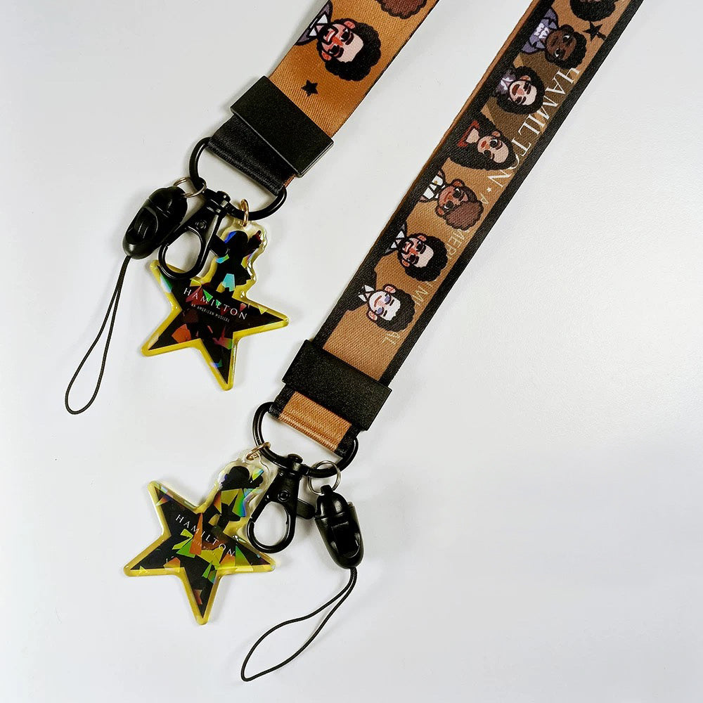 Hamilton-All cast Phone Strap-Musical doujin duc_paradise musical