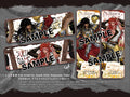 Fully Armed Ver. Double Glitter Holographic Ticket doujin game kinoko prints sultan's_game