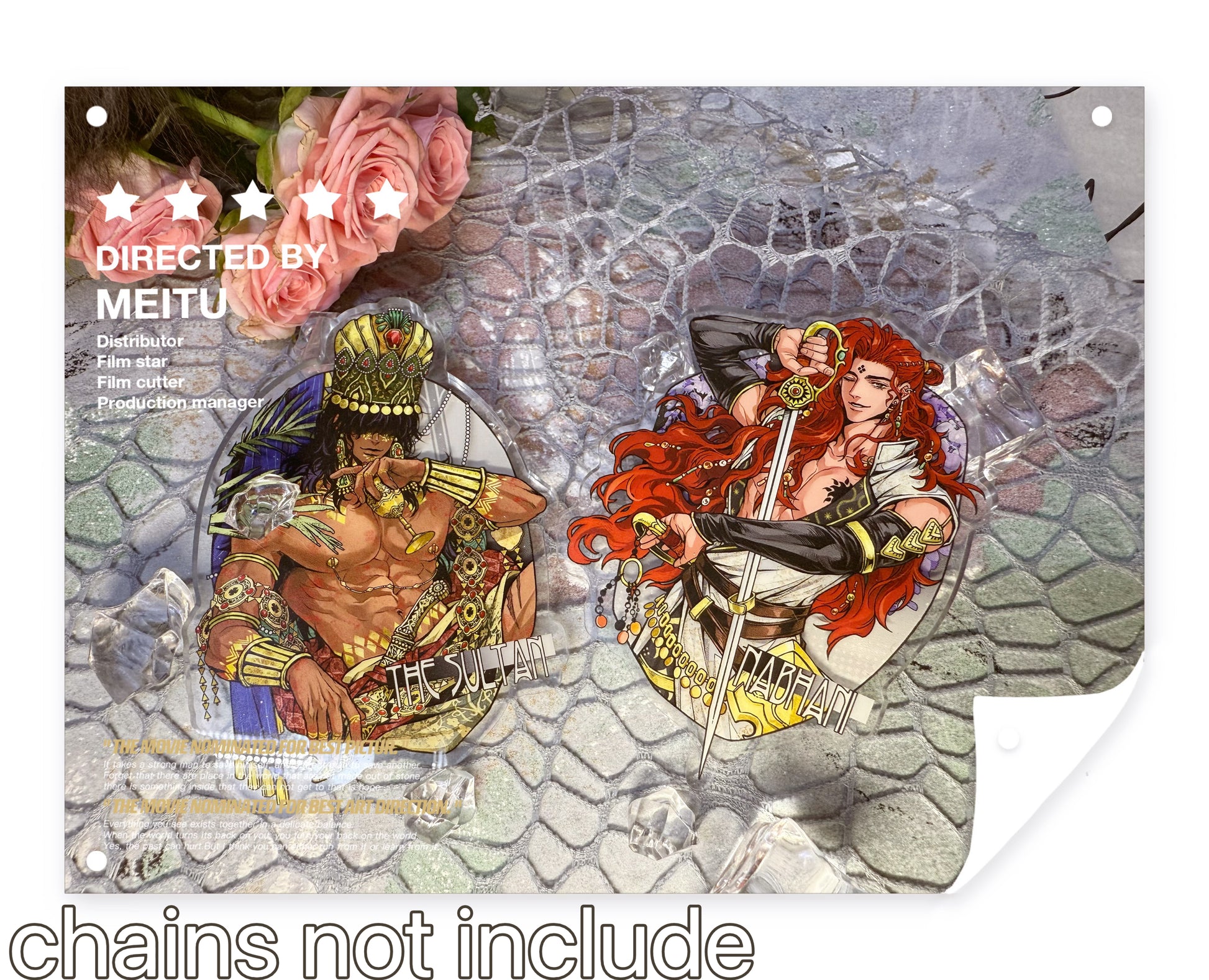 Sultan/Nabhani Acrylic Fridge Magnet