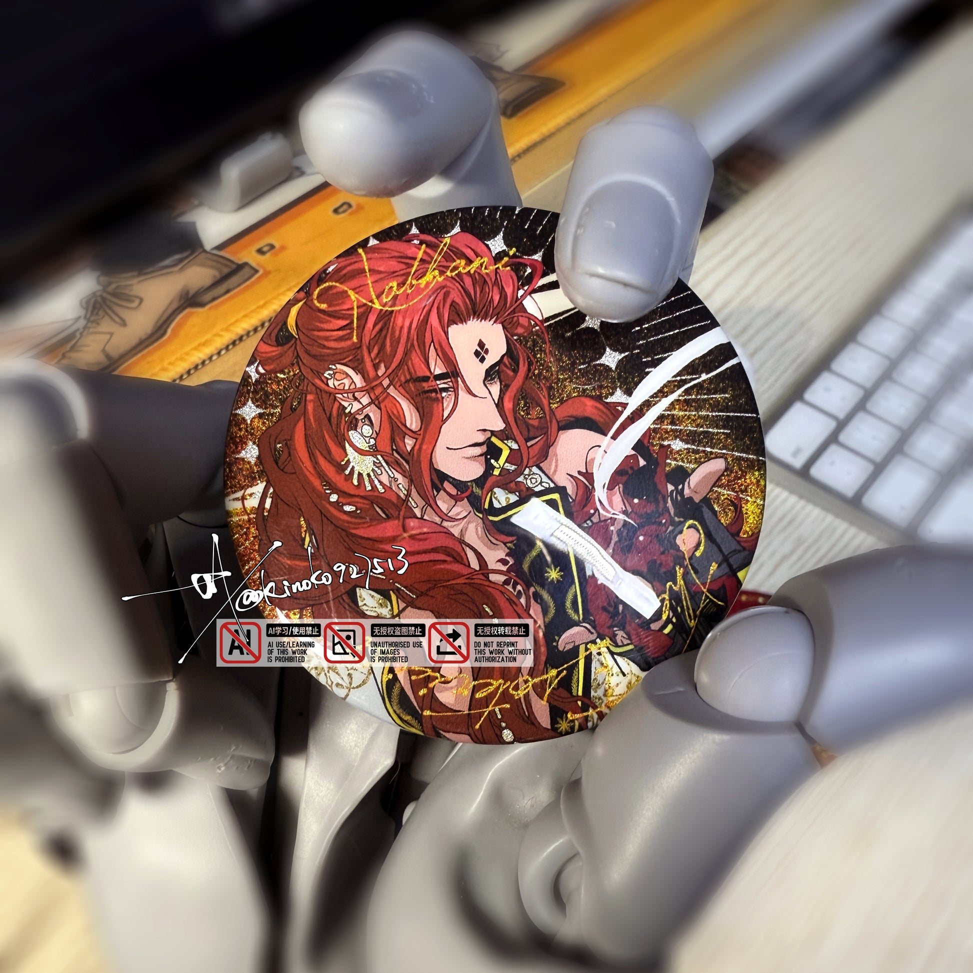 The Esotericist Nabhani Button Badge