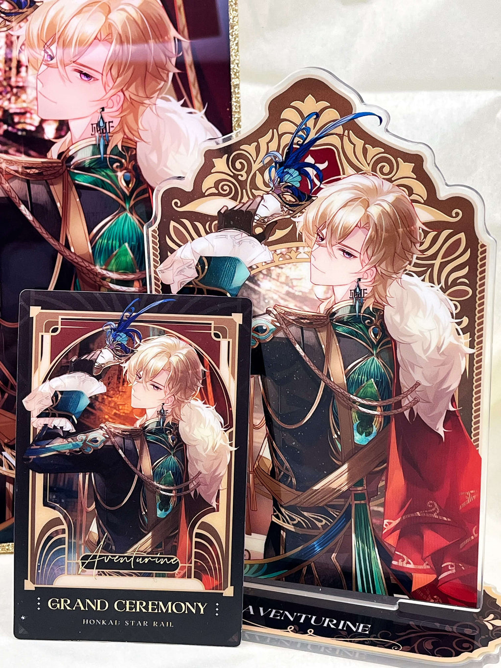 Honkai-砂金 Aventurine-The Grand Ceremony doujin game honkai kefantasy prints