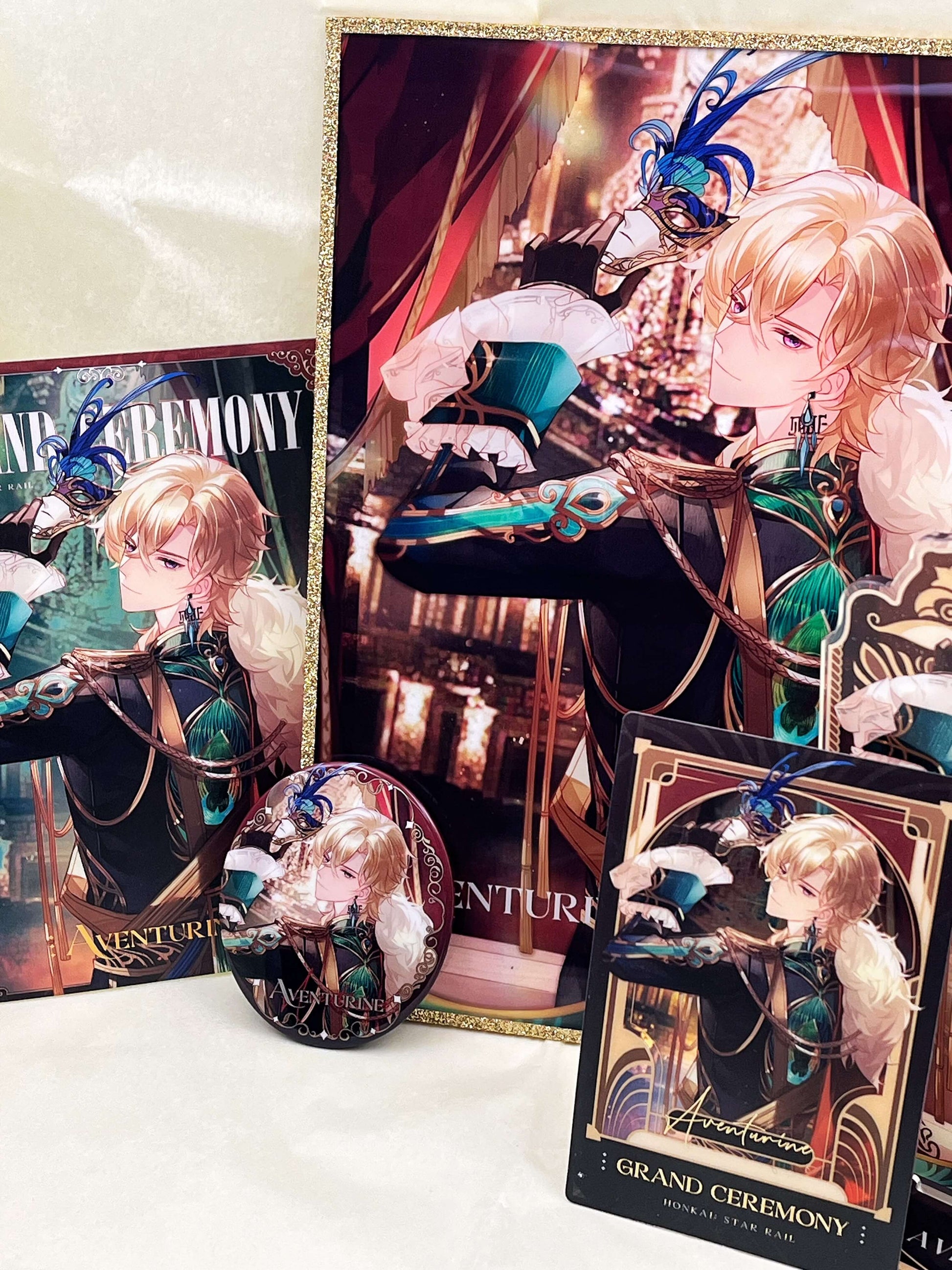 Honkai-砂金 Aventurine-The Grand Ceremony doujin game honkai kefantasy prints