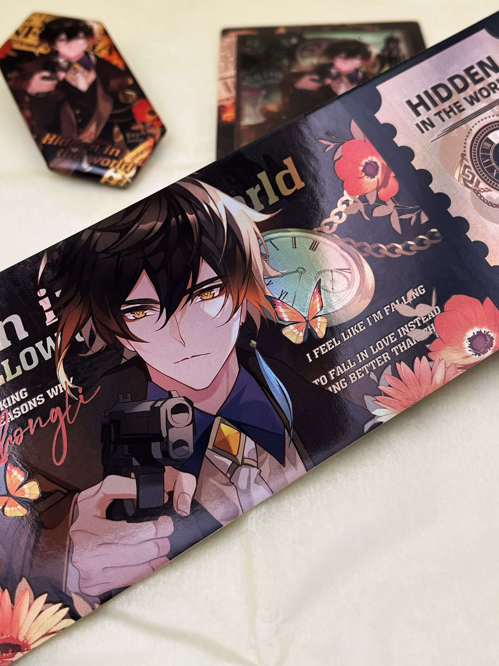 Genshin Impact-鍾離 Zhongli-Hidden In The World doujin game genshin kefantasy prints