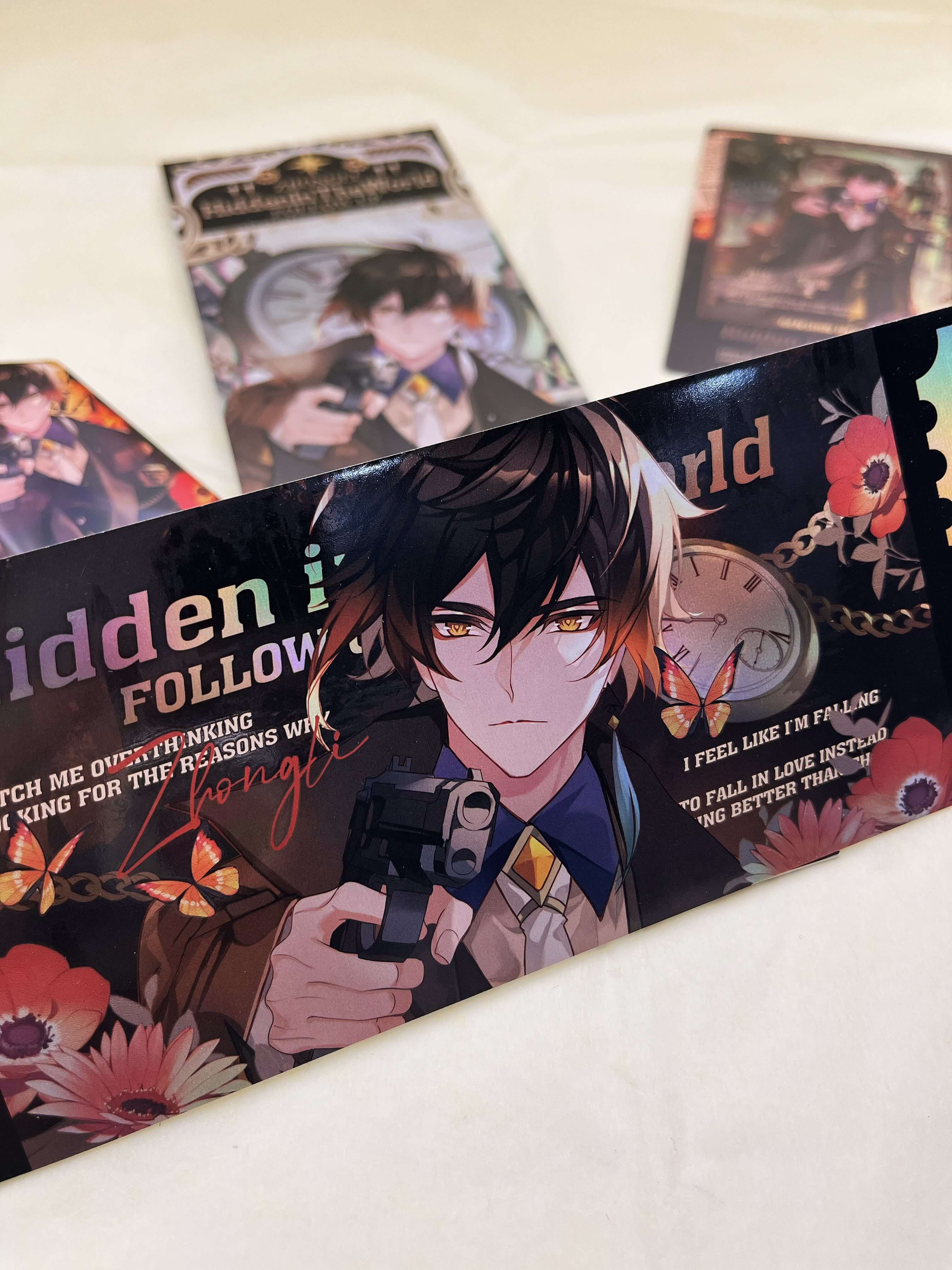 Genshin Impact-鍾離 Zhongli-Hidden In The World doujin game genshin kefantasy prints