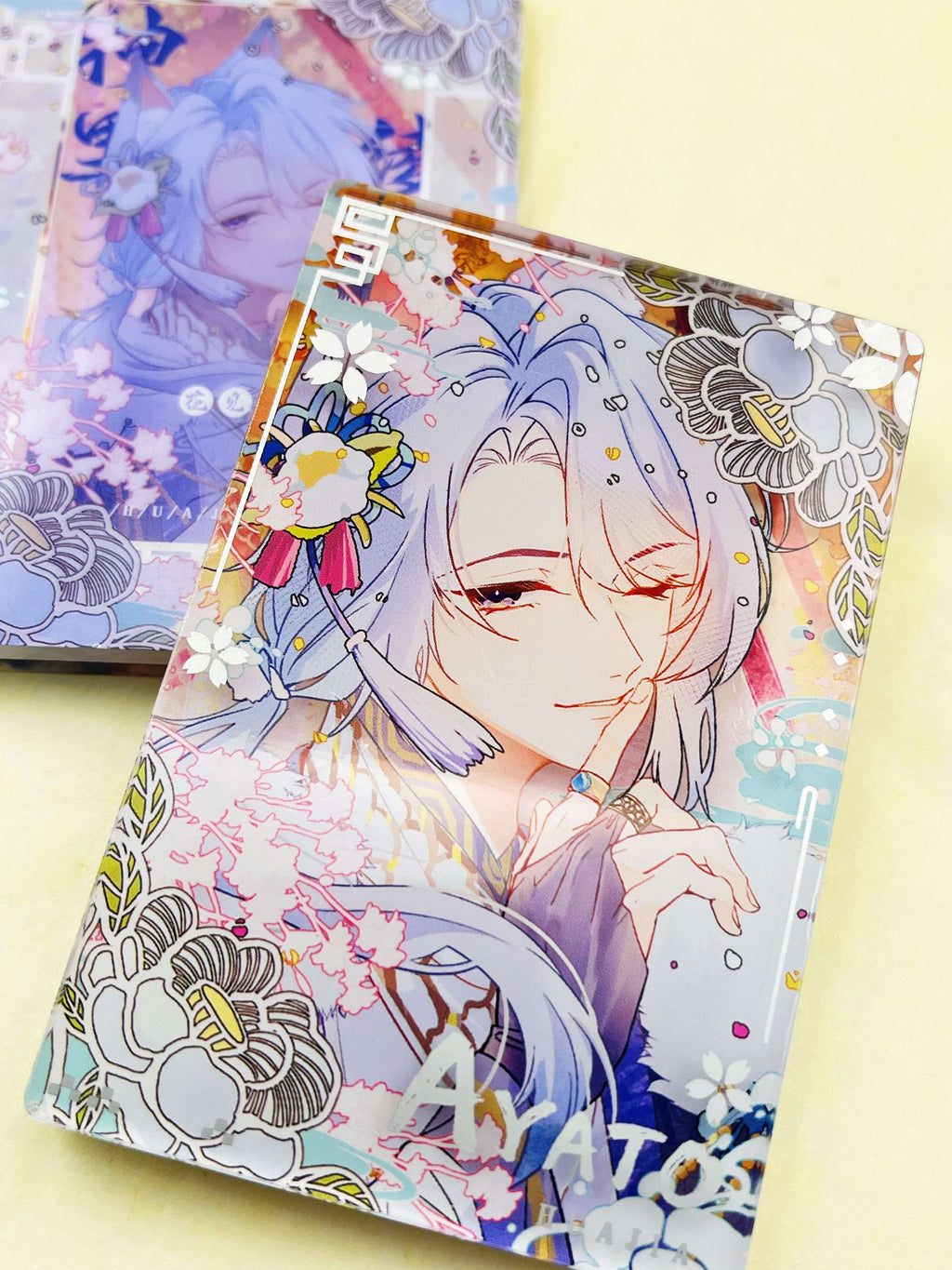 Genshin Impact-神里綾人 Kamisato Ayato-Flower doujin game genshin kefantasy prints