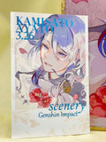 Genshin Impact-神里綾人 Kamisato Ayato-Scenery doujin game genshin kefantasy prints
