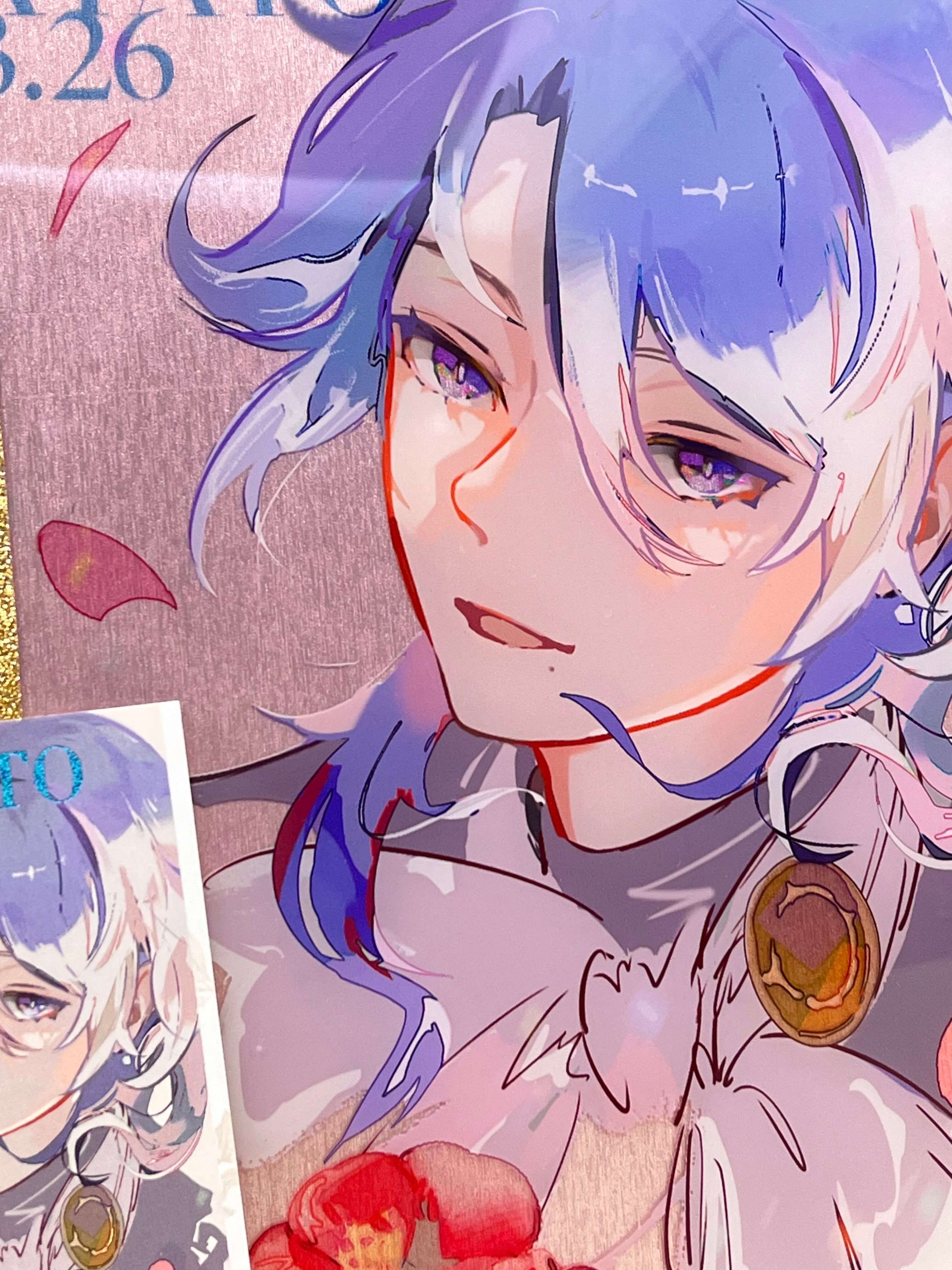 Genshin Impact-神里綾人 Kamisato Ayato-Scenery doujin game genshin kefantasy prints