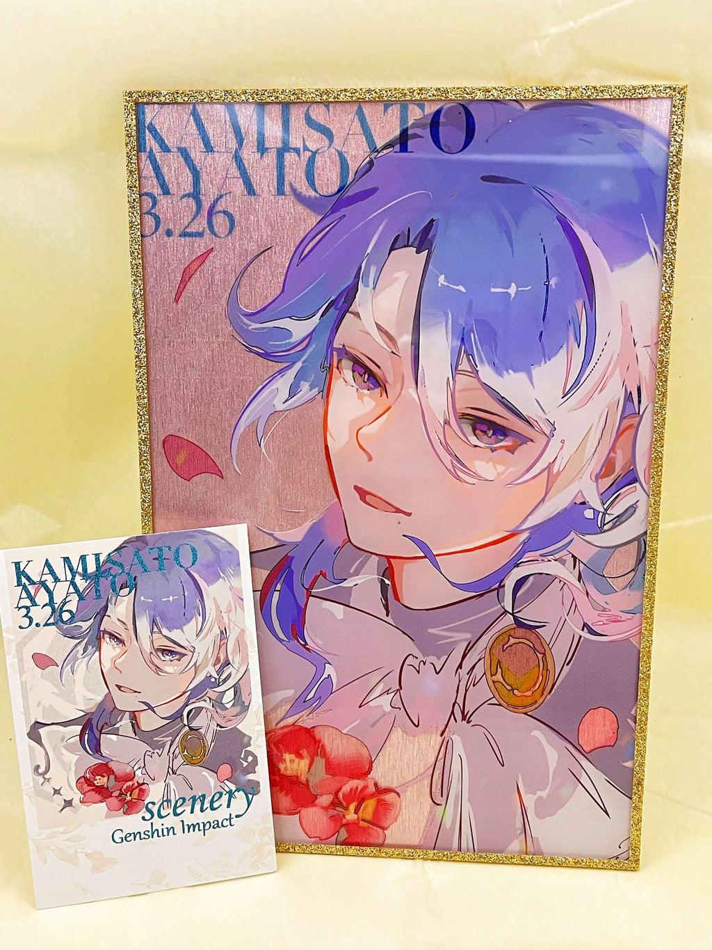 Genshin Impact-神里綾人 Kamisato Ayato-Scenery doujin game genshin kefantasy prints