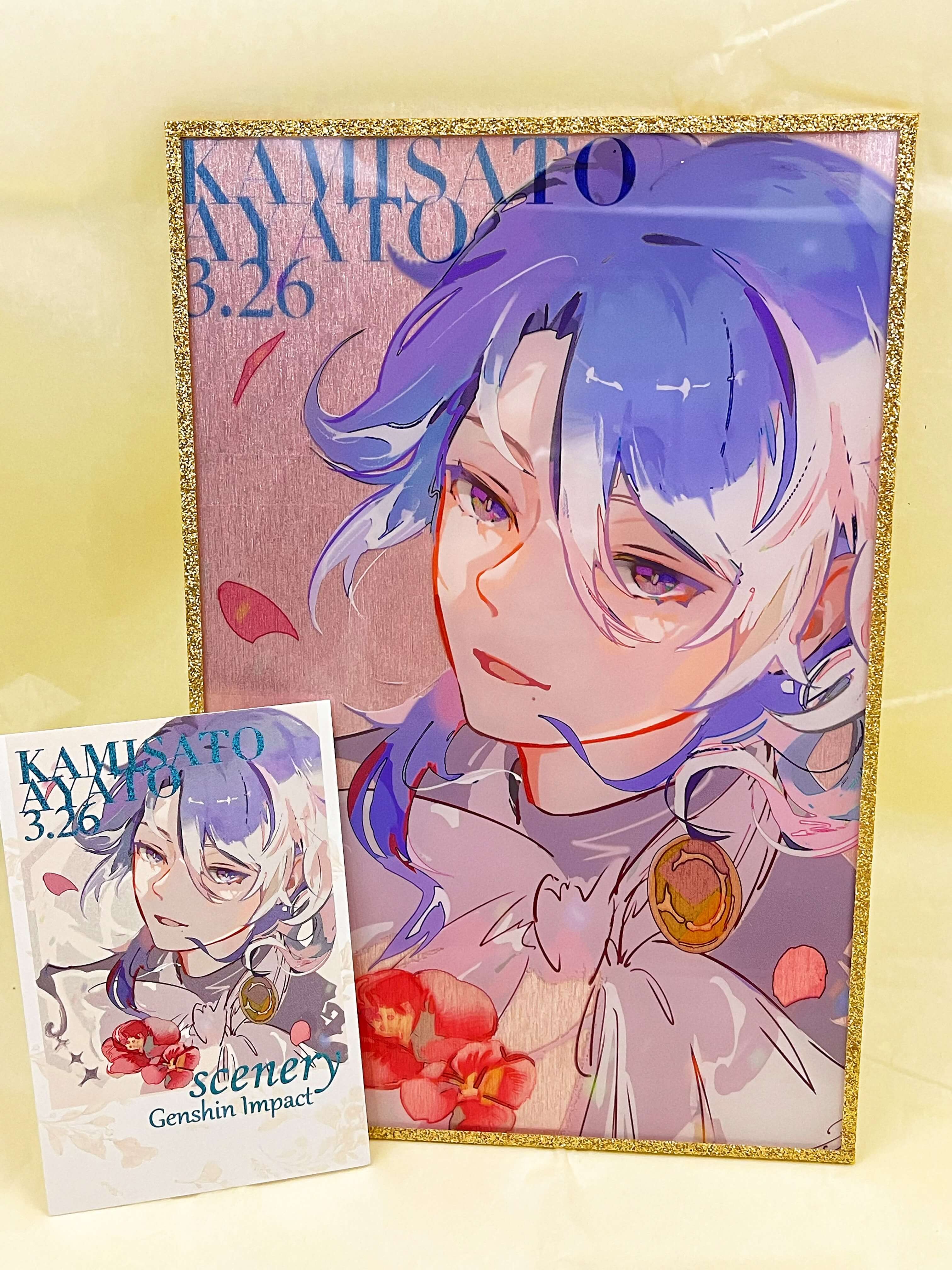 Genshin Impact-神里綾人 Kamisato Ayato-Scenery doujin game genshin kefantasy prints