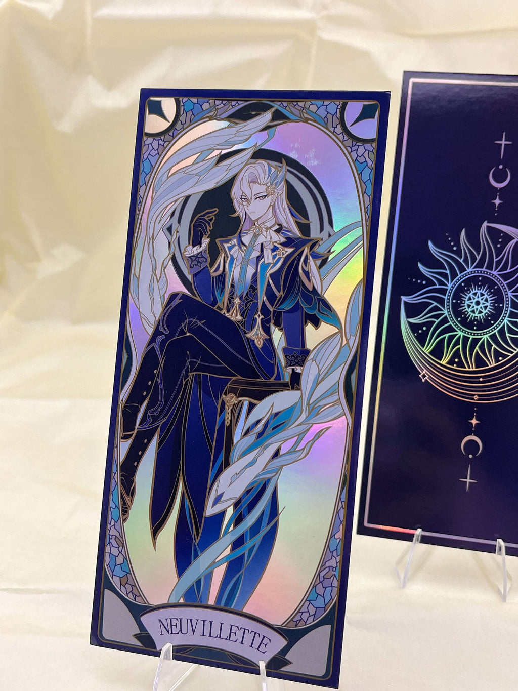 Genshin Impact-Wriothesley&Neuvillette Tarot Card doujin game genshin kefantasy prints