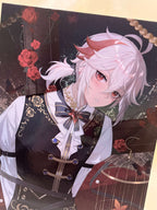 Genshin Impact-Kaedehara Kazuha-Dangerous Game doujin game genshin kefantasy prints