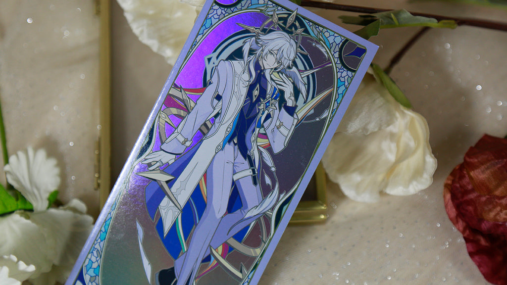 Honkai: StarRail Aventurine&Sunday Tarot Card doujin game honkai kefantasy prints