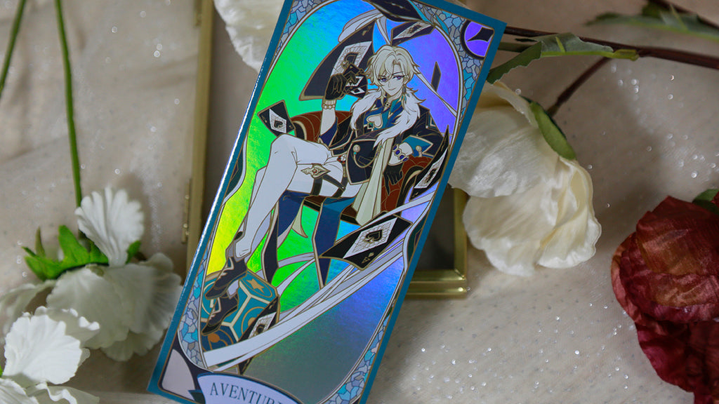Honkai: StarRail Aventurine&Sunday Tarot Card doujin game honkai kefantasy prints