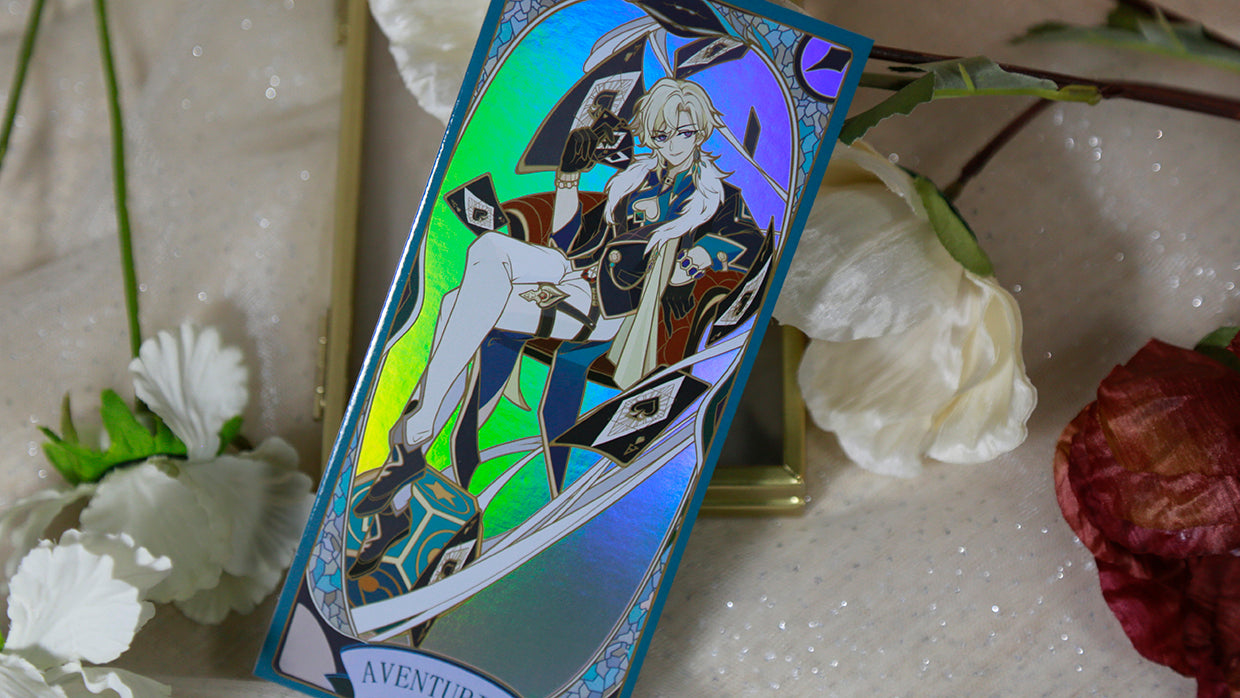 Honkai: StarRail Aventurine&Sunday Tarot Card doujin game honkai kefantasy prints