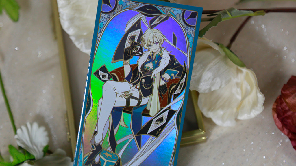 Honkai: StarRail Aventurine&Sunday Tarot Card doujin game honkai kefantasy prints